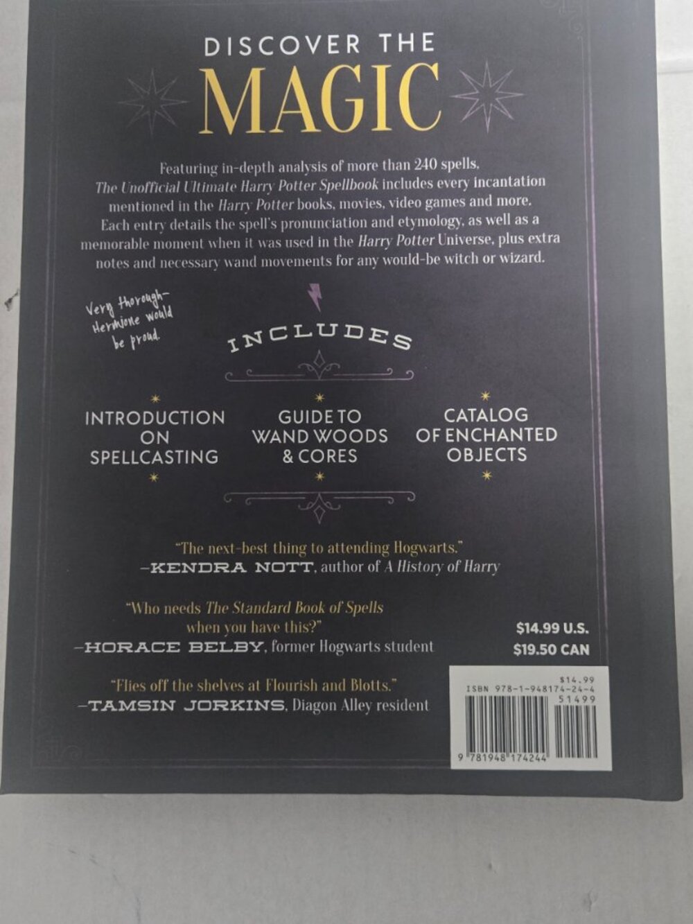 The Unofficial Ultimate Harry Potter Spellbook - Picture 2 of 5